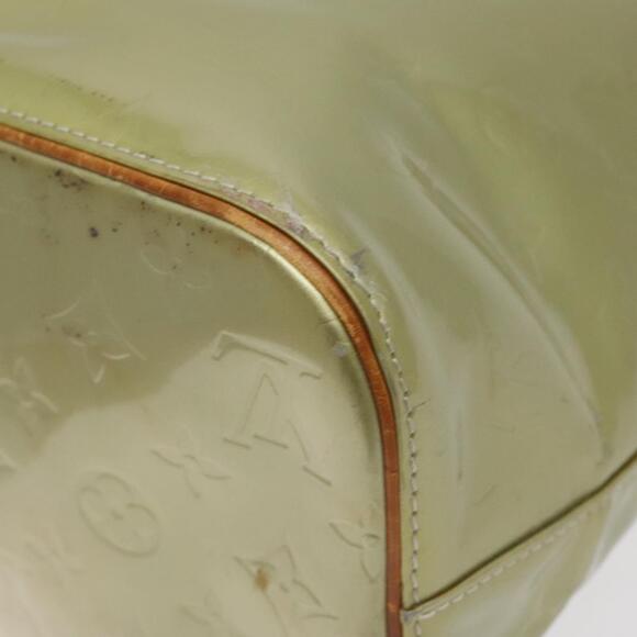 LOUIS VUITTON Monogram Vernis Houston Hand Bag Gris M91053 - Picture 15 of 16